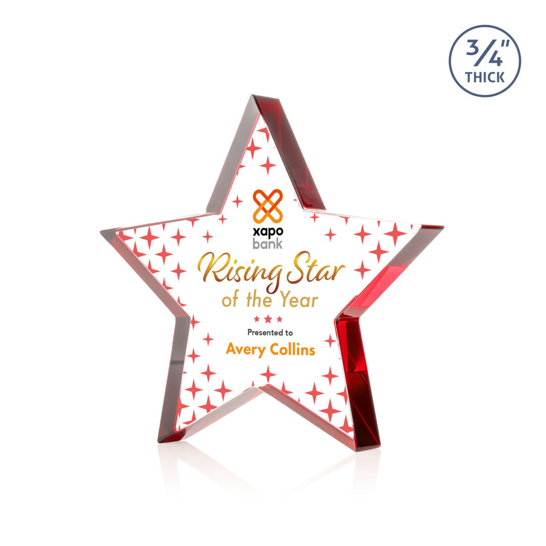 Esna Star VividPrint™ Award - Red