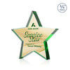 Esna Star VividPrint™ Double Sided Award - Green