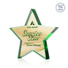 Esna Star VividPrint™ Double Sided Award - Green