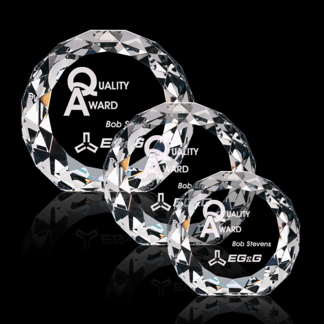 Gem Cut Circle Award — OP73_