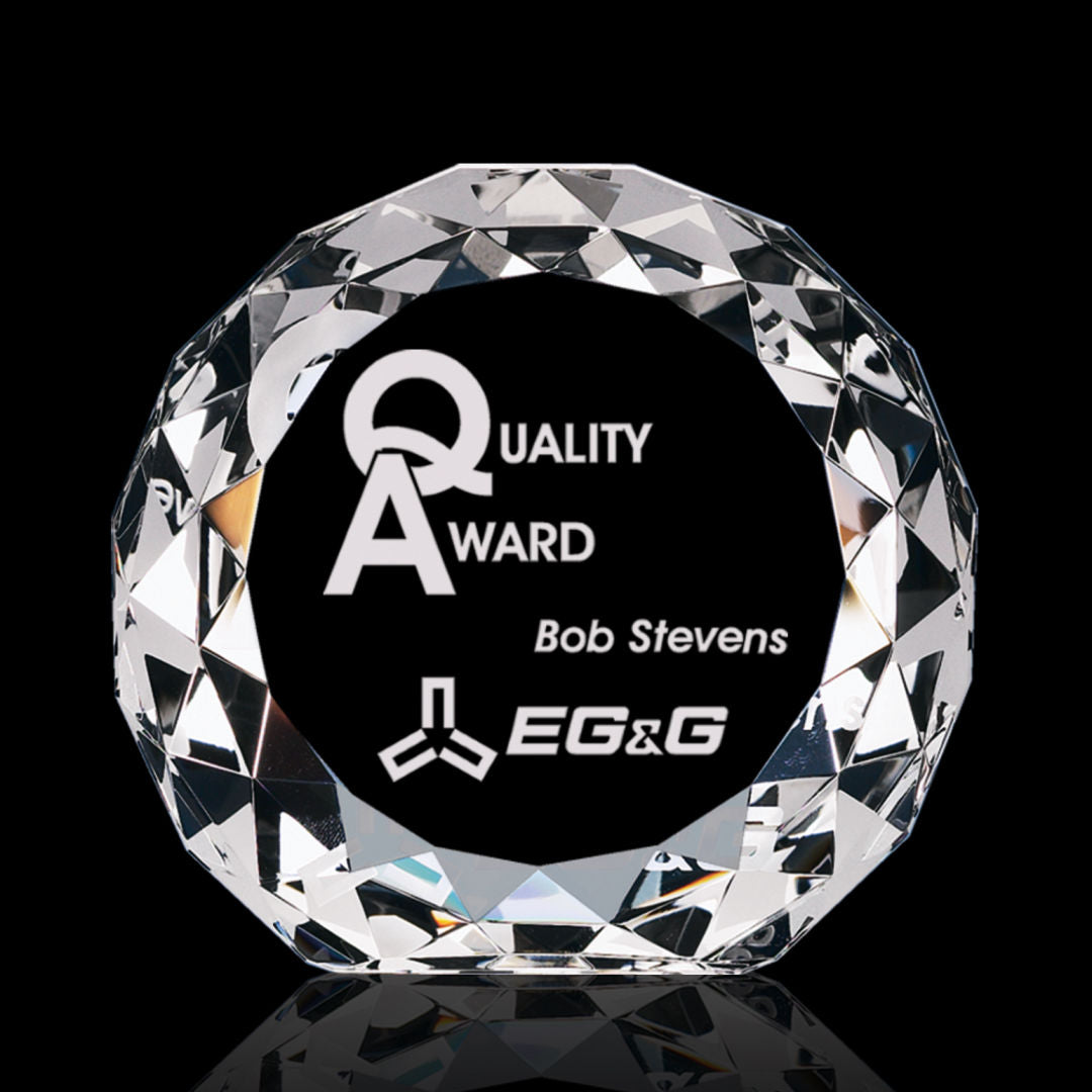 Gem Cut Circle Award — OP732