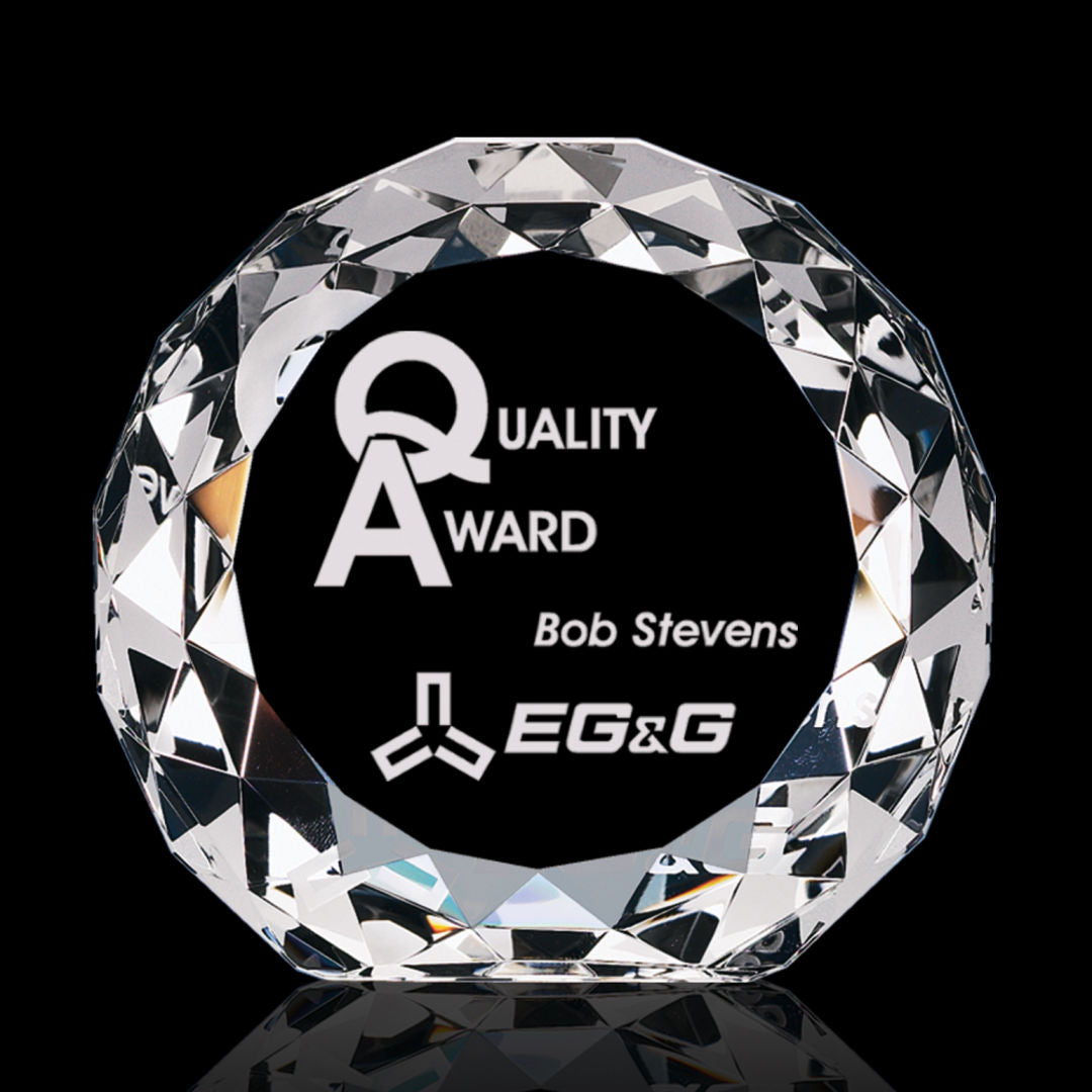 Gem Cut Circle Award — OP733