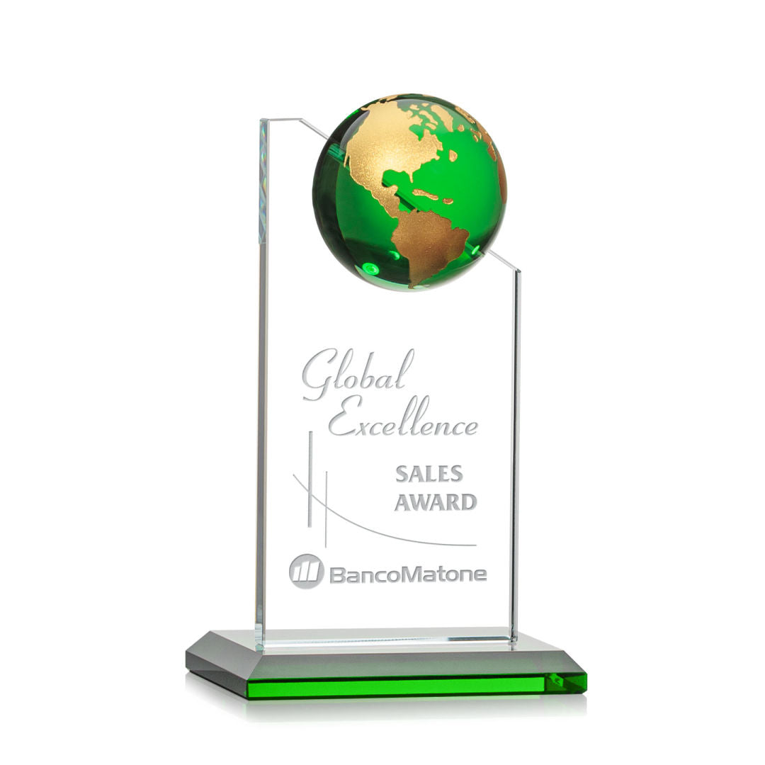 Arden Globe Award - Green/Gold