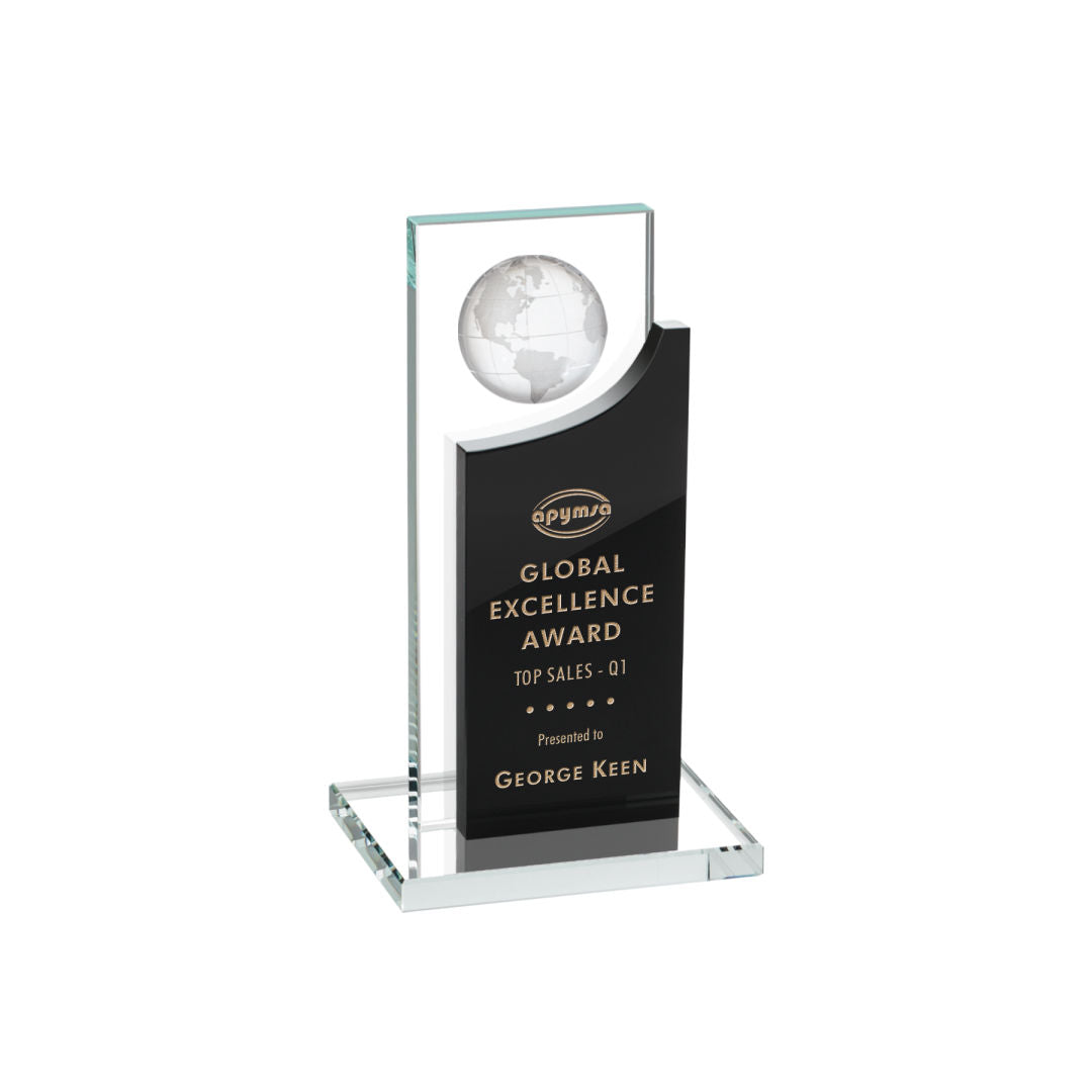 Sherwood Globe Award - Black — OPG4201-K