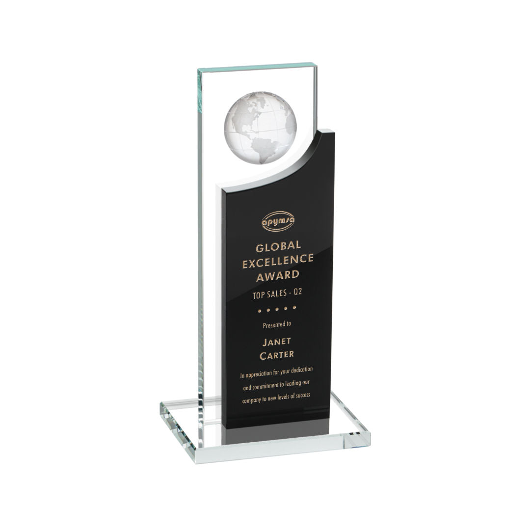 Sherwood Globe Award - Black — OPG4202-K