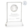 Ambassador Globe Award on Base - Clear