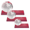 Globe Award on Rectangle Base