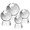 Globe Award on Robson Base - Clear