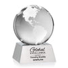 Globe Award on Aluminum Base