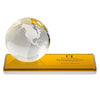 Globe Award on Rectangle Base