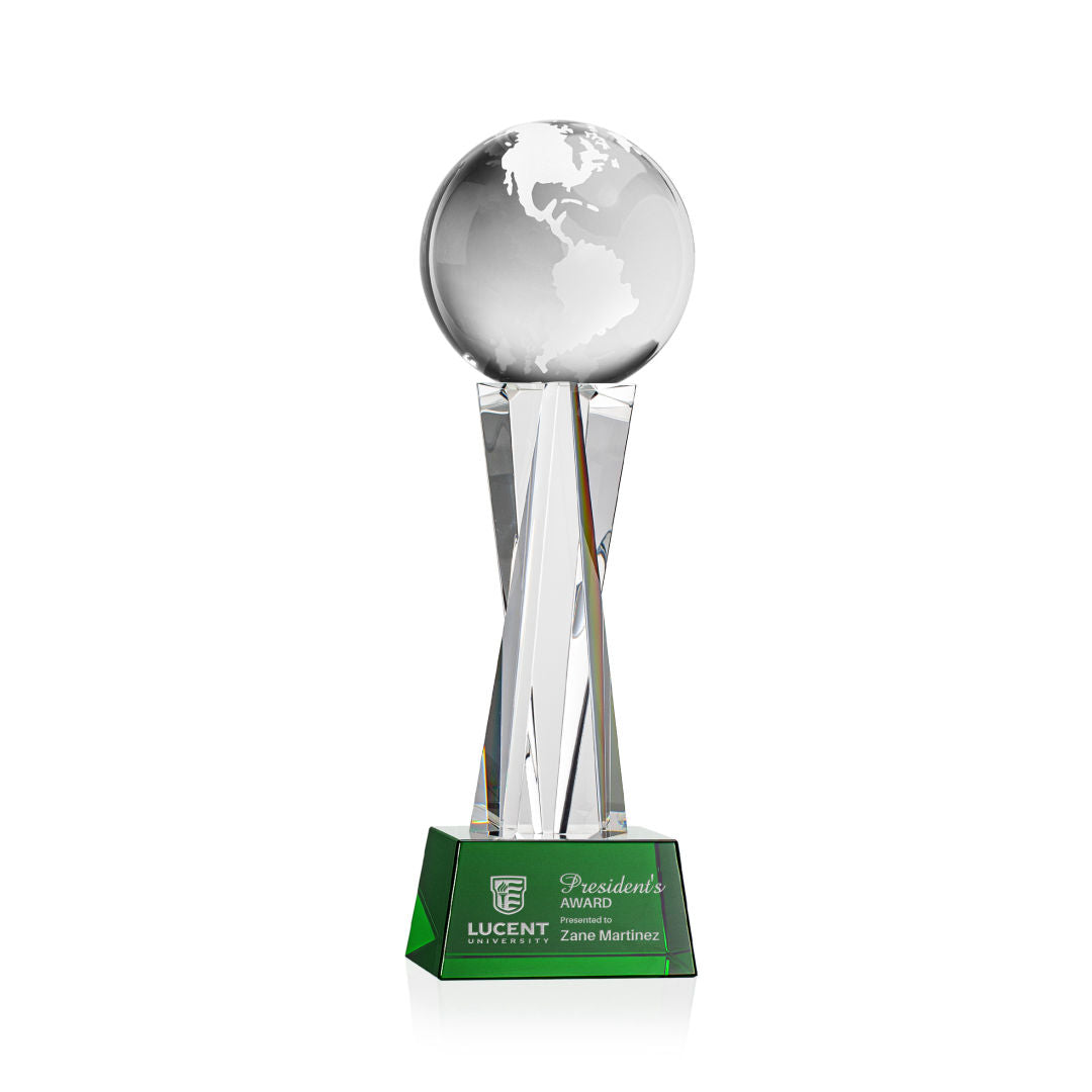 Globe Award on Grafton Base