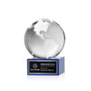 Globe Award on Hancock Base - Blue