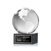 Globe Award on Square Marble Base