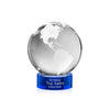 Globe Award on Stanrich Base - Blue