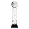 Globe Award on Toscana Base - Black