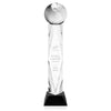 Globe Award on Toscana Base - Black
