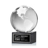 Globe Award on Square Marble Base