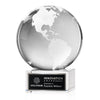 Globe Award on Hancock Base - Clear