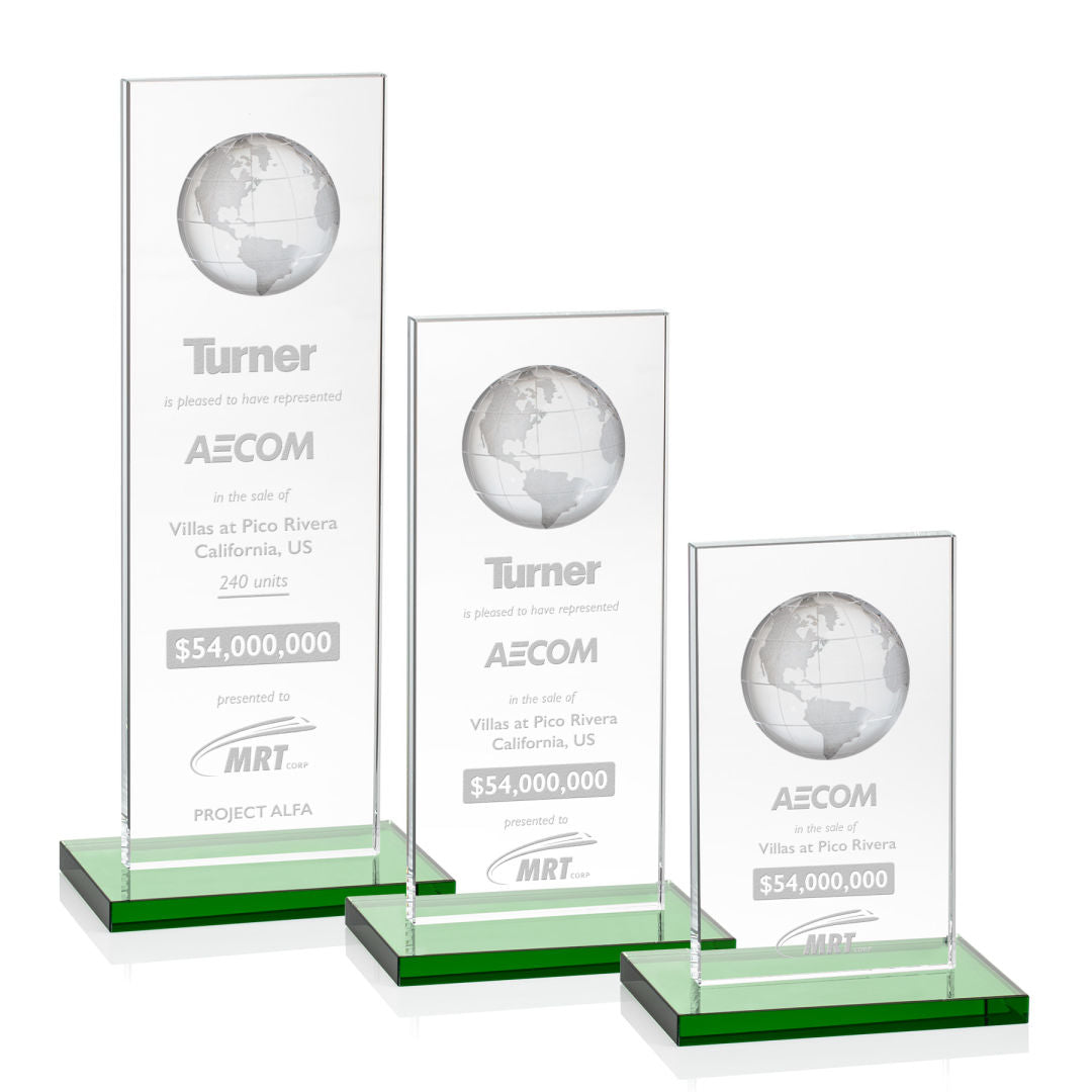 Brannigan Globe Award - Green  — OPG586_-G