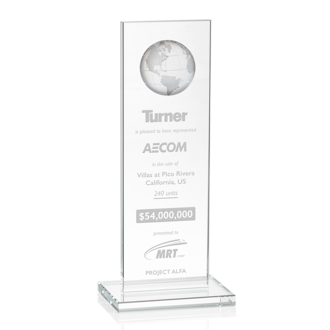 Brannigan Globe Award - Clear — OPG5863