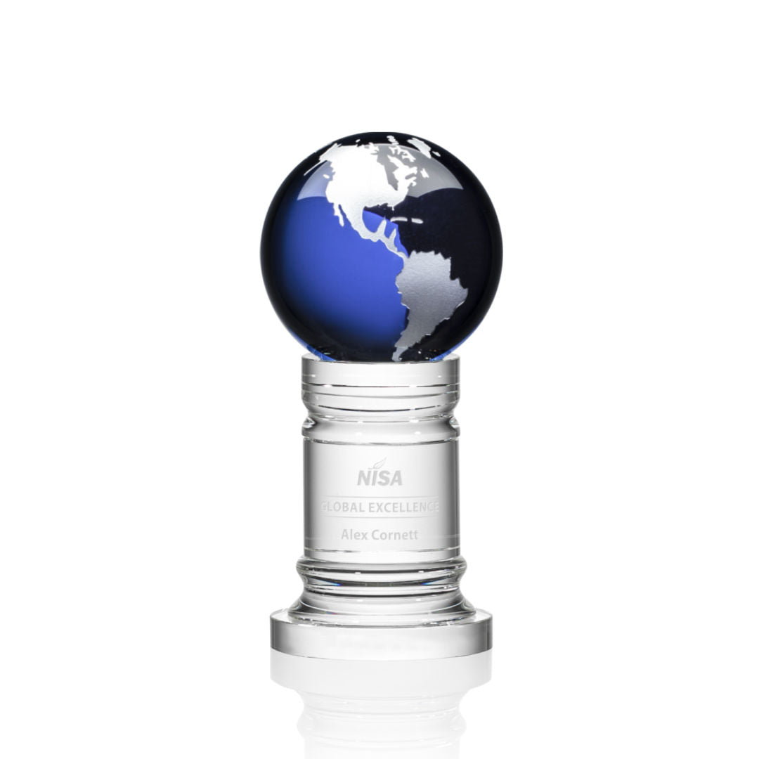 Colverstone Globe Award - Blue/Silver — OPG613-LS