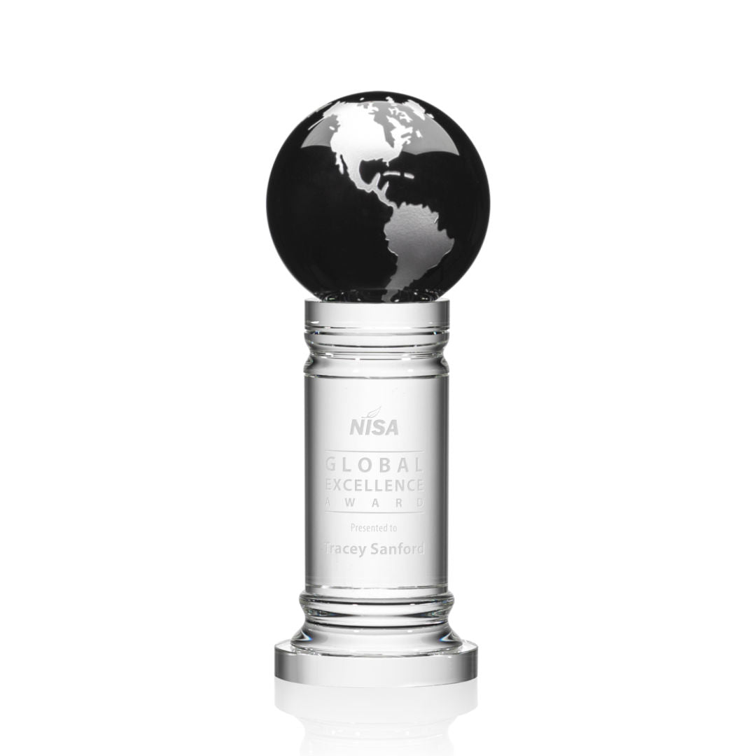 Colverstone Globe Award - Black/Silver — OPG6132-KS