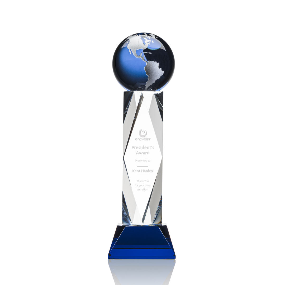 Ripley Globe Award - Blue/Silver — OPG614-LS