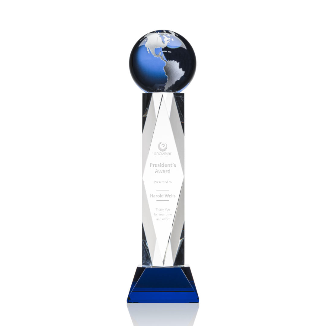 Ripley Globe Award - Blue/Silver — OPG6142-LS