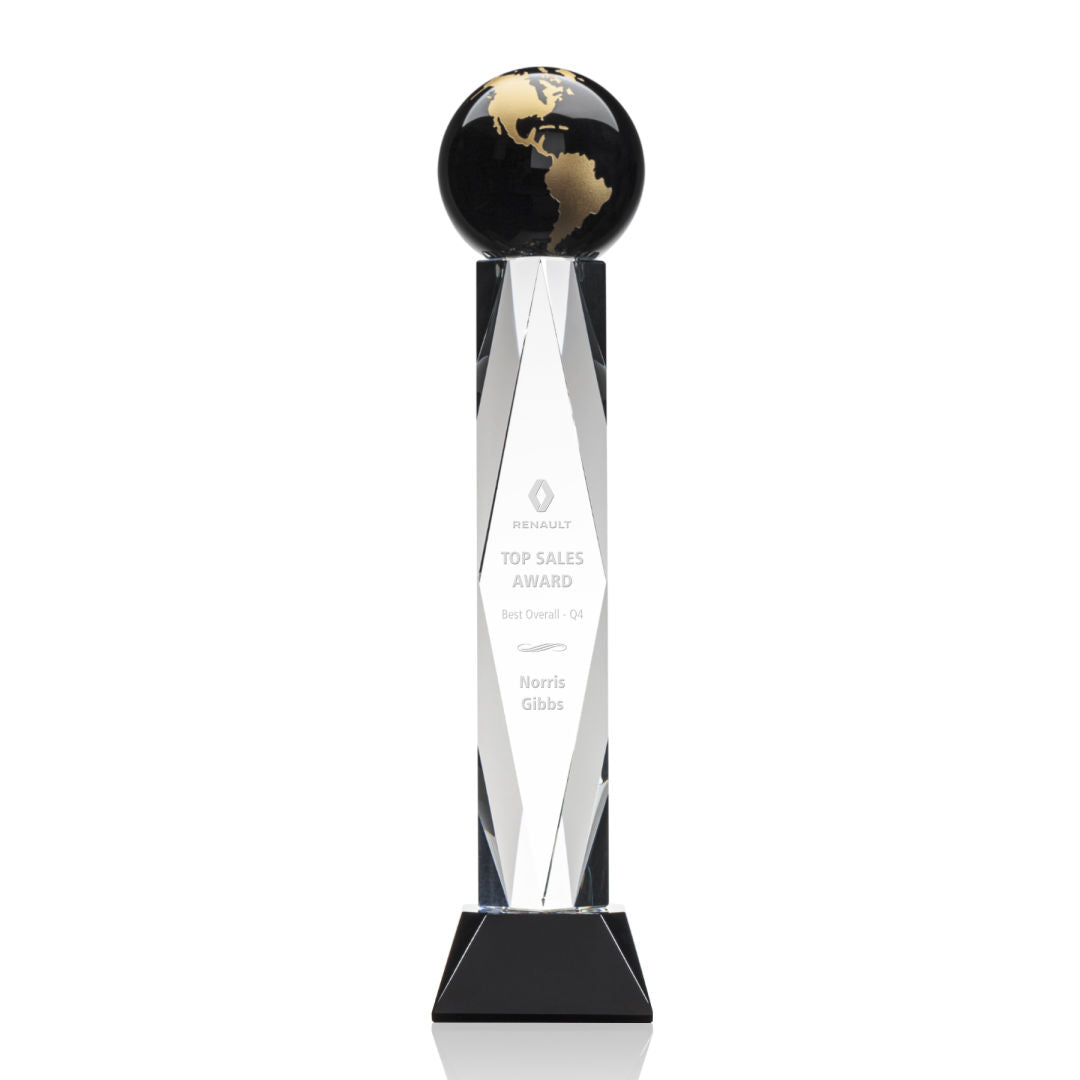 Ripley Globe Award - Black/Gold — OPG6143-KG