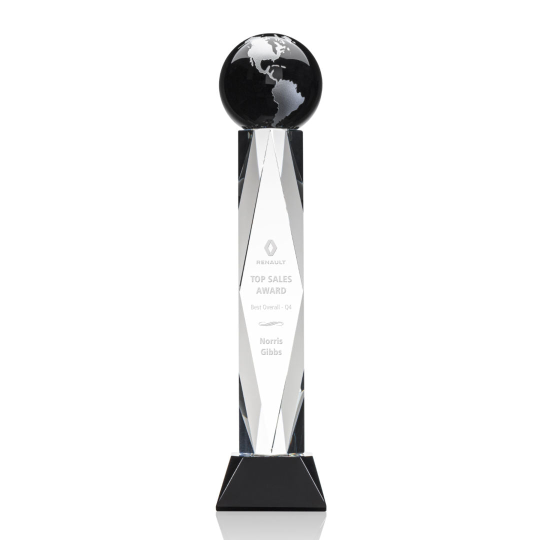 Ripley Globe Award - Black/Silver — OPG6143-KS