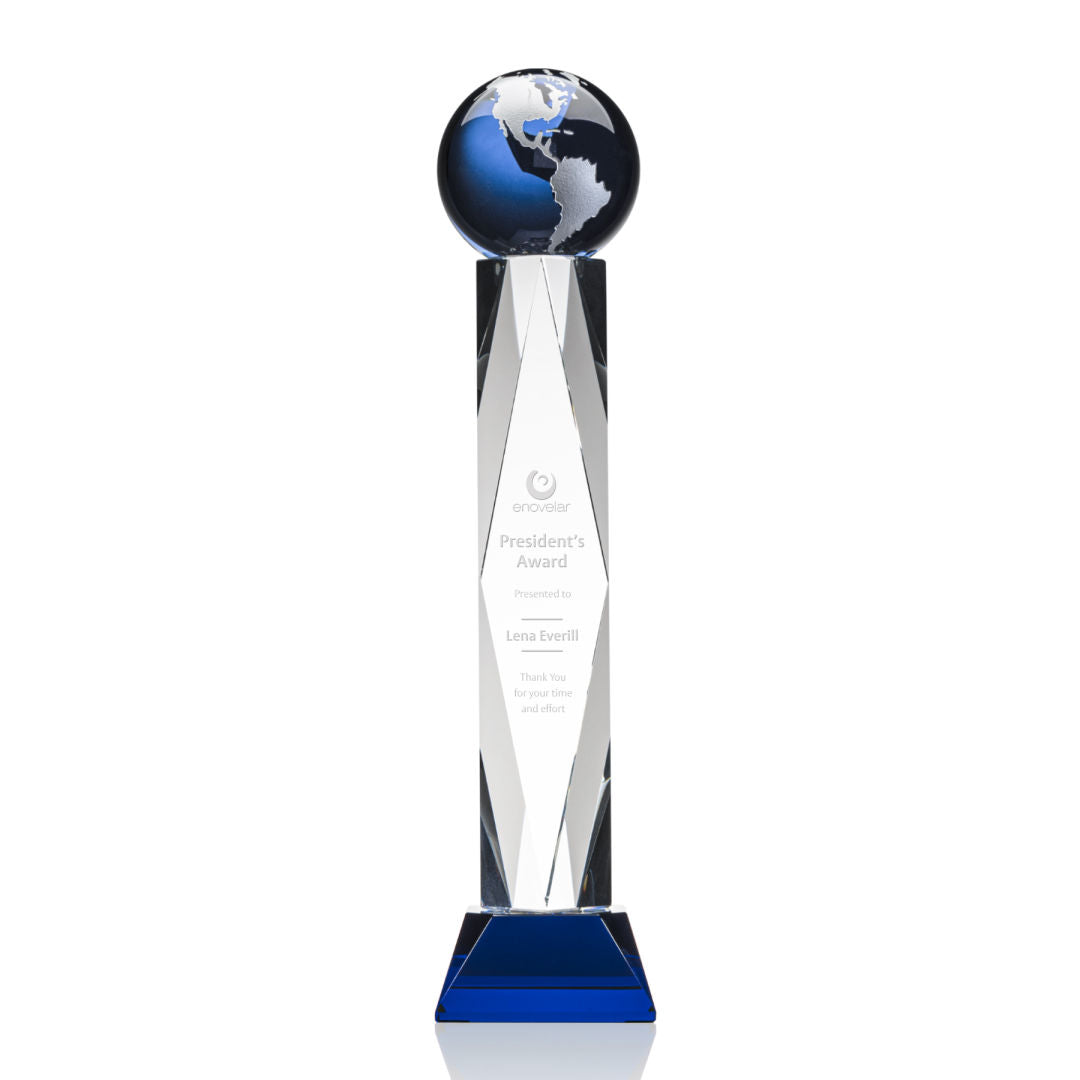 Ripley Globe Award - Blue/Silver — OPG6143-LS