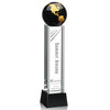 Luz Globe Award on Base - Black/Gold
