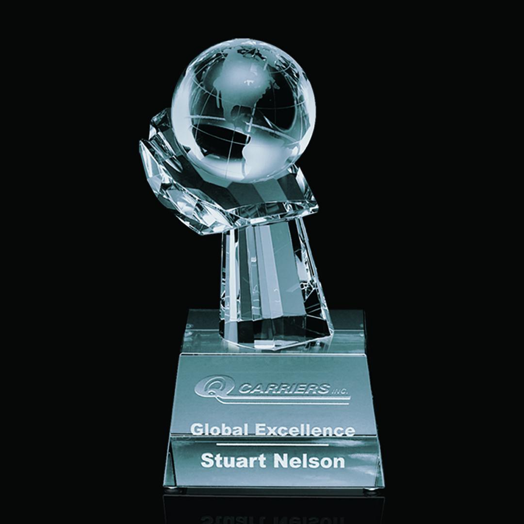 Globe on Hand Award — OPG823