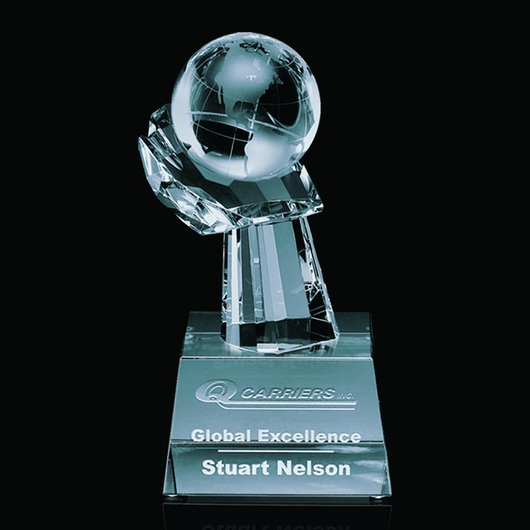 Globe on Hand Award — OPG824