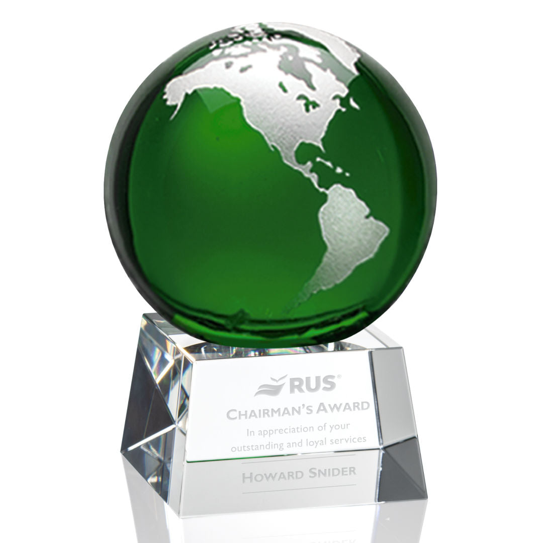 Blythwood Globe Award - Green — OPG8502-GS