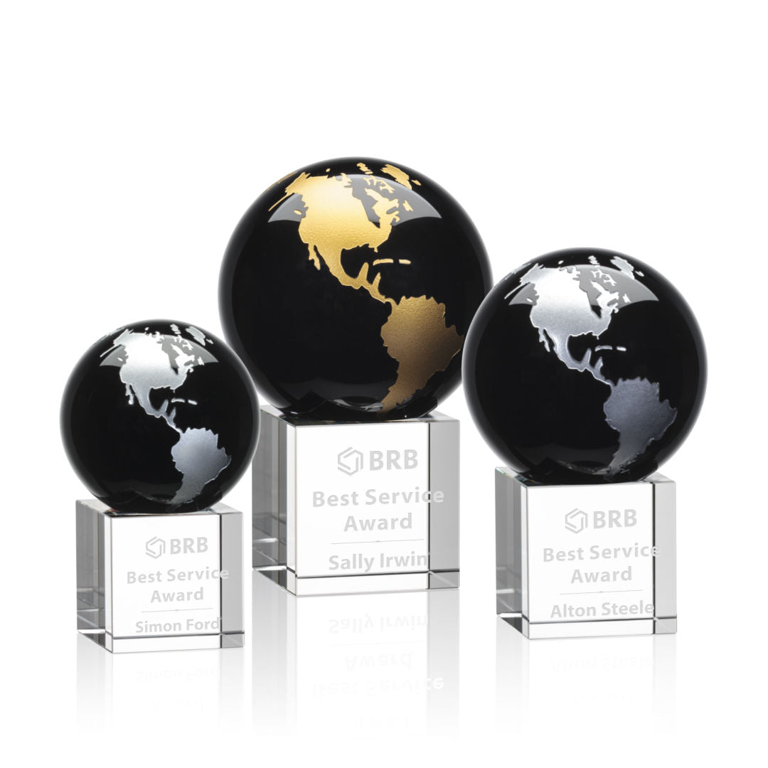 Haywood Globe Award - Black/Gold — OPG852-KG