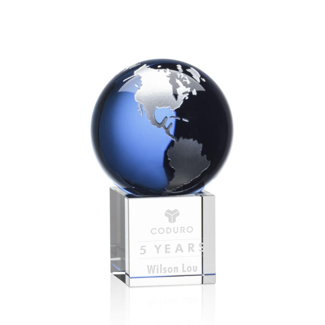 Haywood Globe Award - Blue/Silver — OPG8522-LS