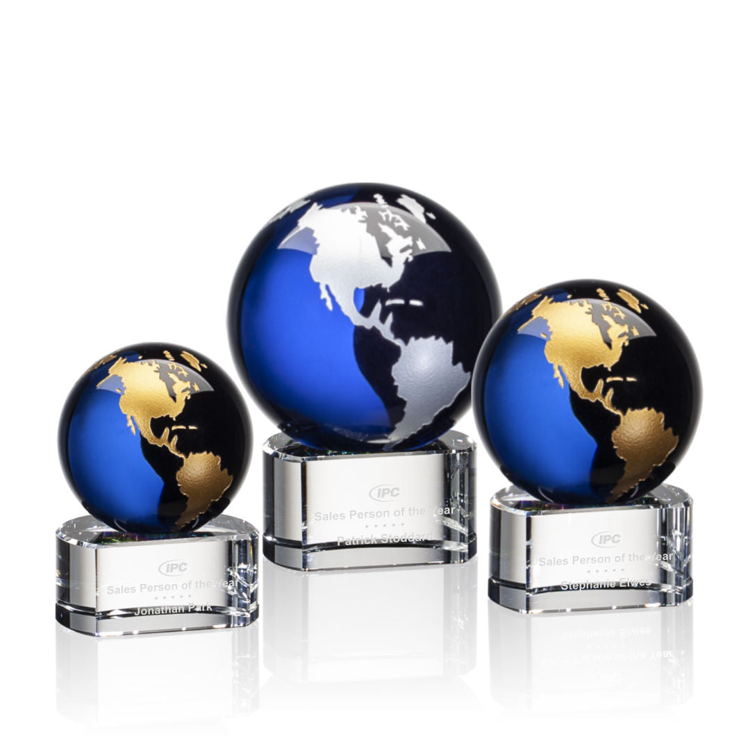 Dundee Globe Award - Blue/Gold — OPG853-LG