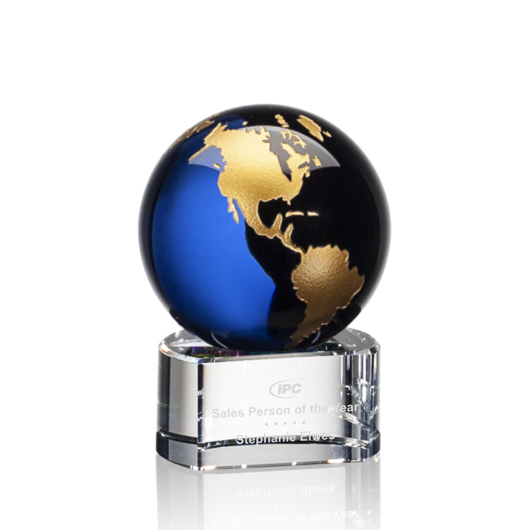 Dundee Globe Award - Blue/Gold — OPG8532-LG