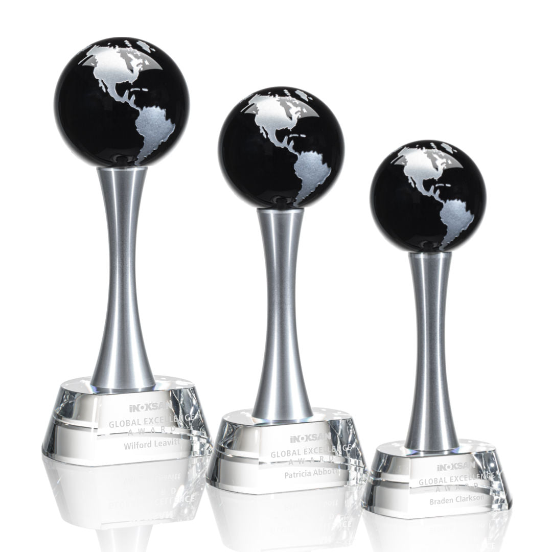 Willshire Globe Award - Black — OPG885-K