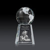 Globe on Tall Base 3D