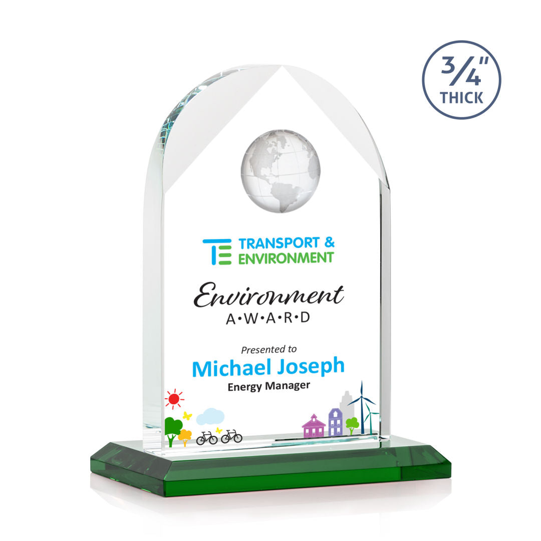 Blake Globe VividPrint™ Award - Green