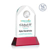 Blake Globe VividPrint™ Award on Newhaven - Red