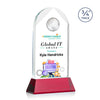 Blake Globe VividPrint™ Award on Newhaven - Red