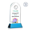 Blake Globe VividPrint™ Award on Newhaven  - Sky Blue