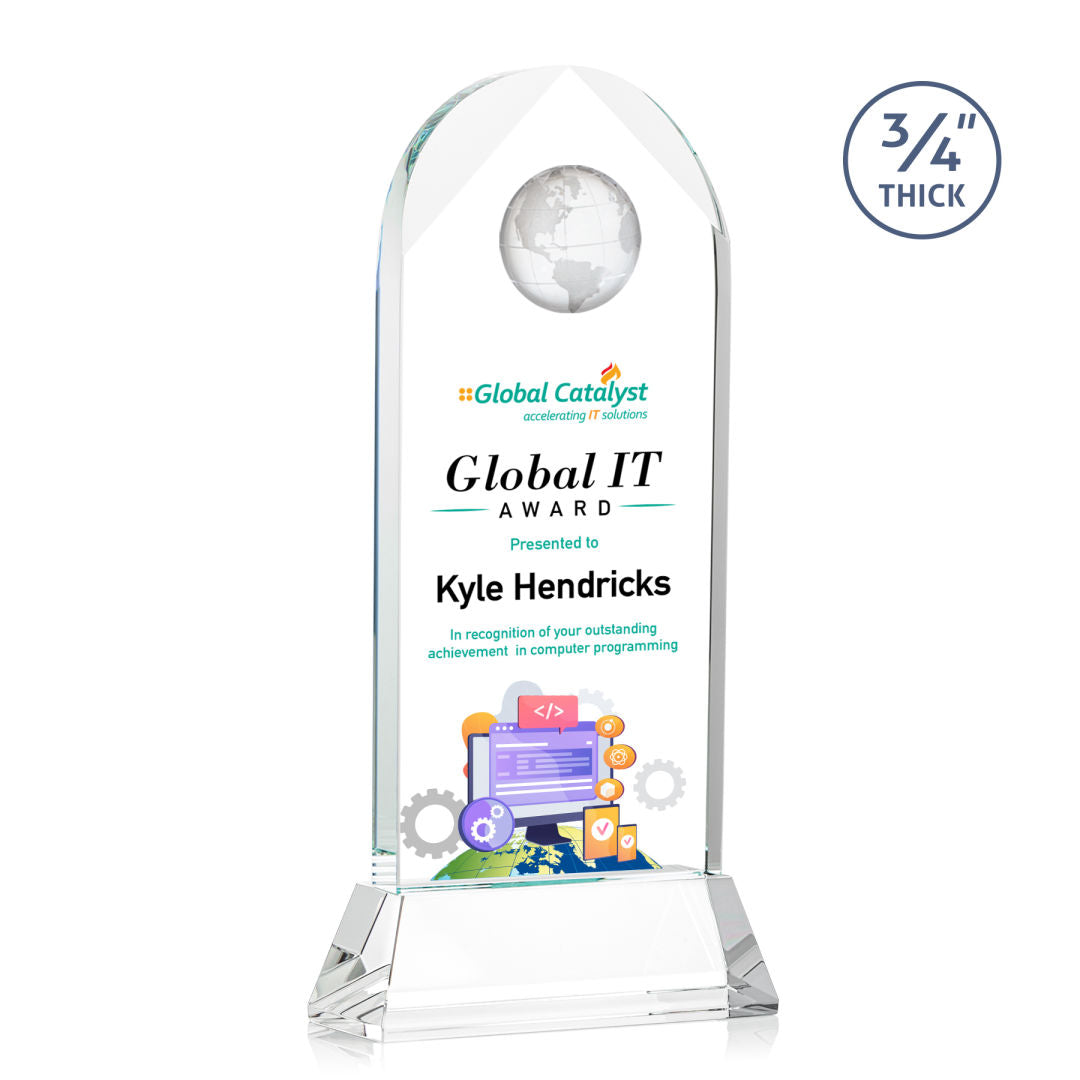 Blake Globe VividPrint™ Award on Newhaven - Starfire