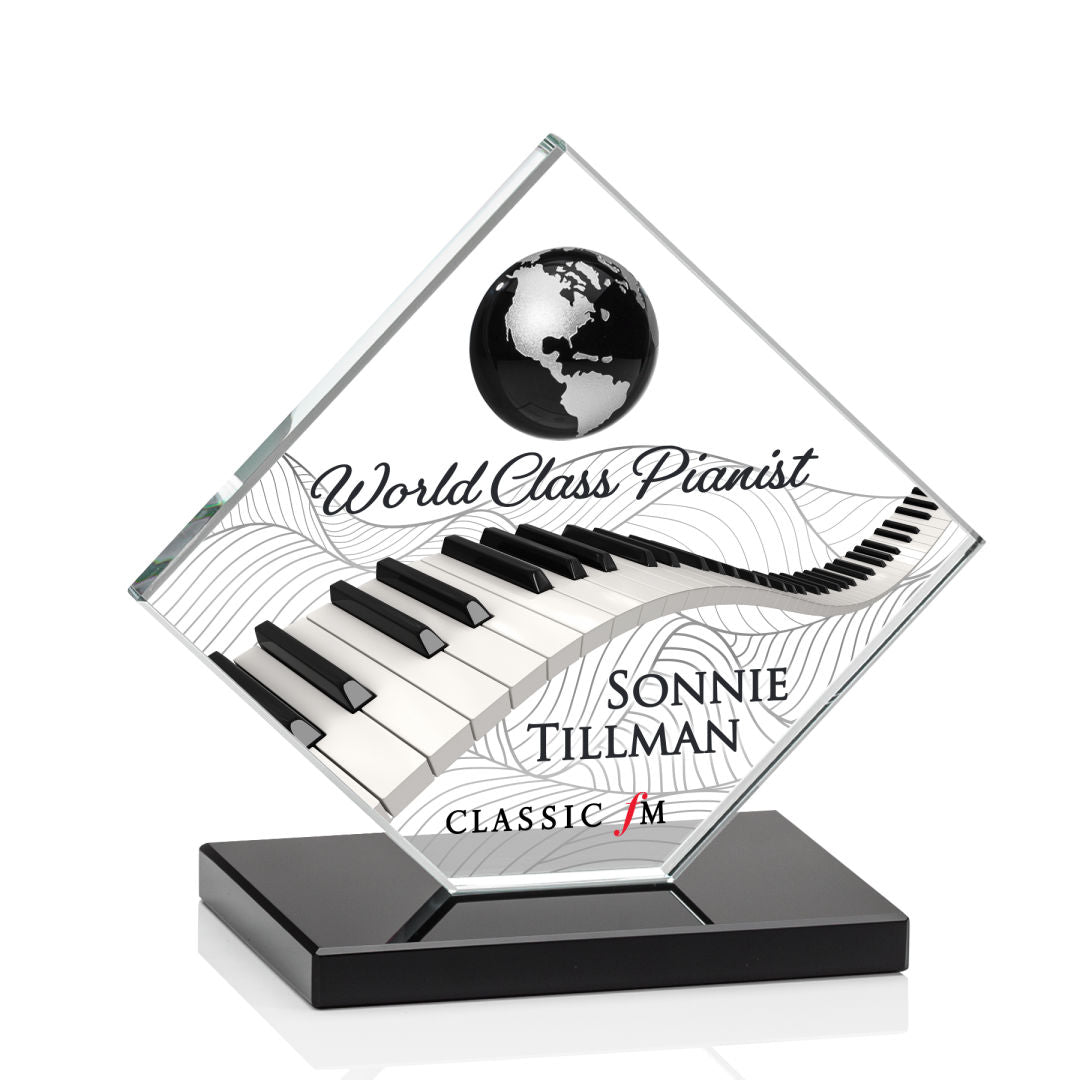 Ferrand VividPrint™ Award - Black/Silver