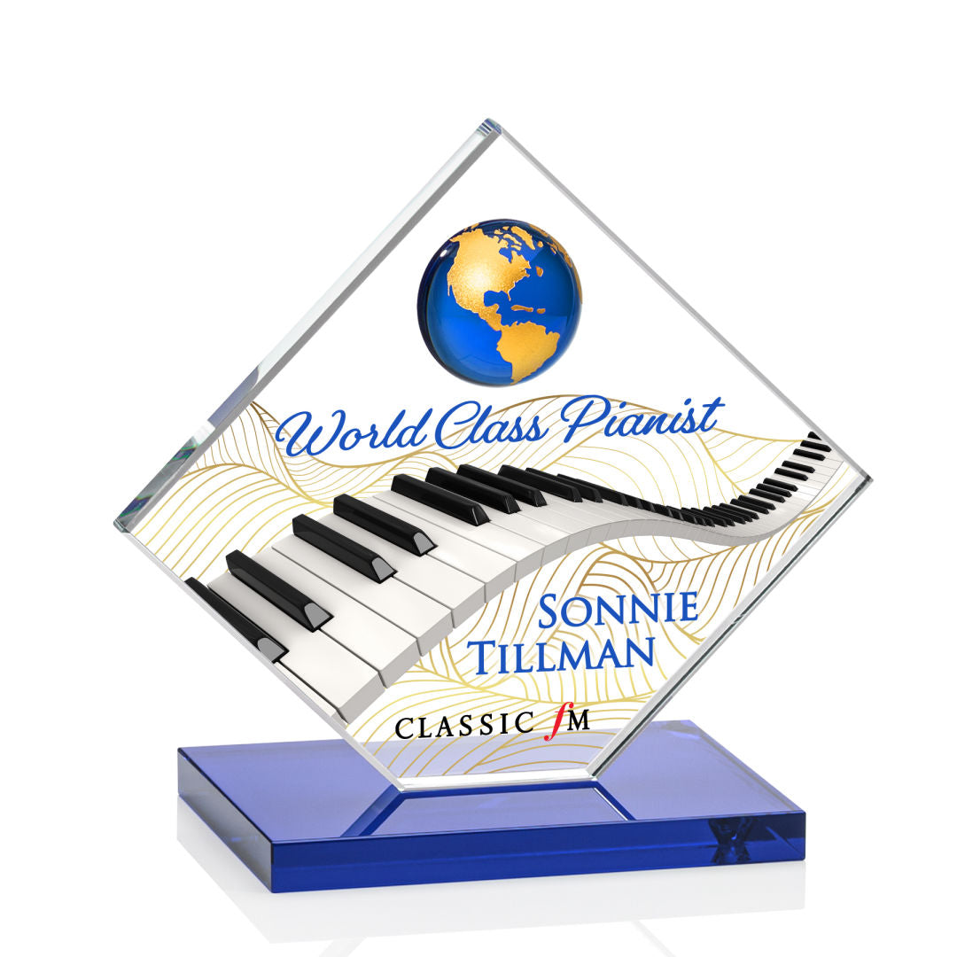 Ferrand VividPrint™ Award - Blue/Gold