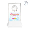Ambassador VividPrint™ Award on Base - White