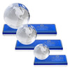 Globe VividPrint™ Award on Rectangle Base